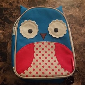 Skip Hop owl zip up lunch pail